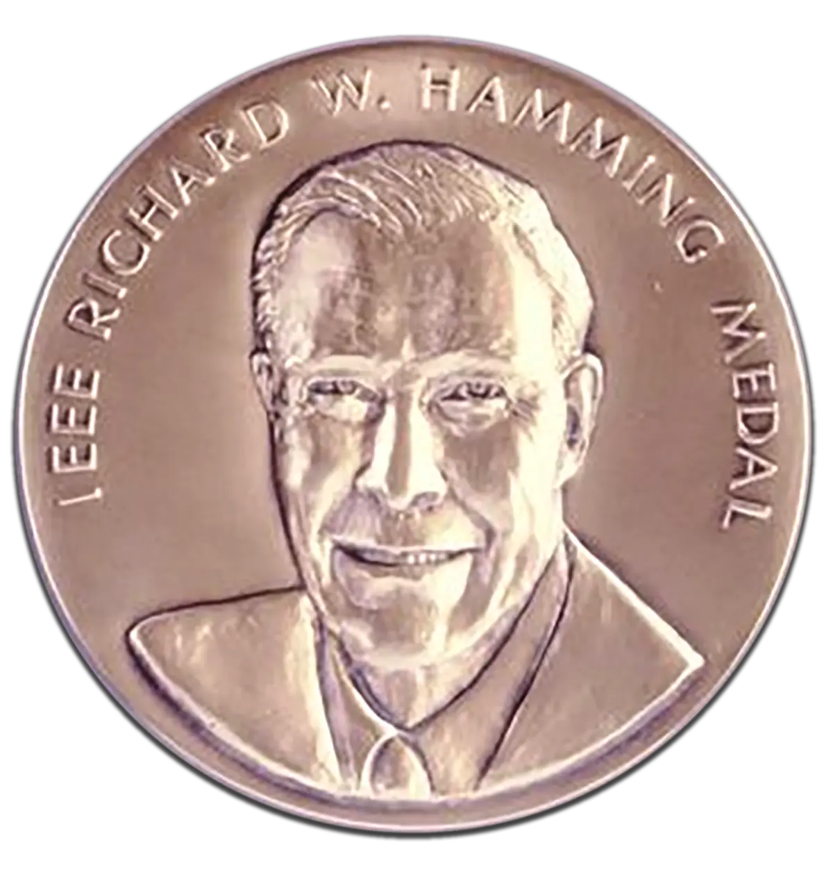 The IEEE Richard Hamming Medal. Image via the Engineering and Technology History Wiki.