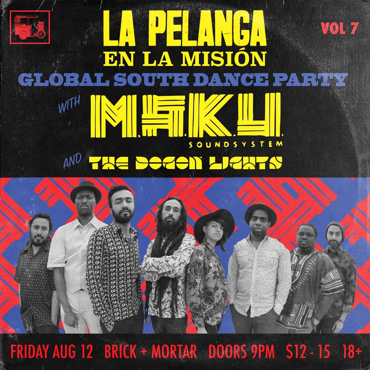 One of La Pelanga’s event posters. Image from La Pelanga, created by May-Li.