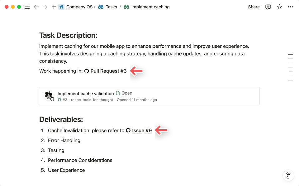 Add GitHub references to your docs with link previews.