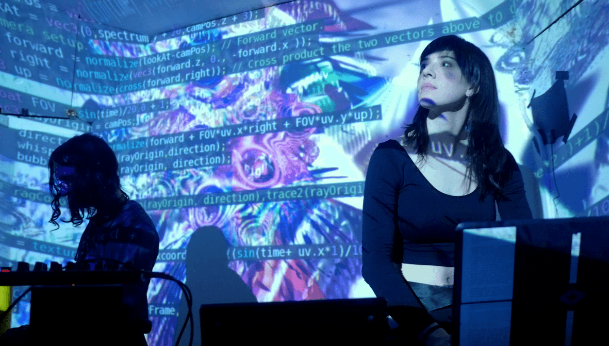 Char Stiles performing. Image from Codame.
