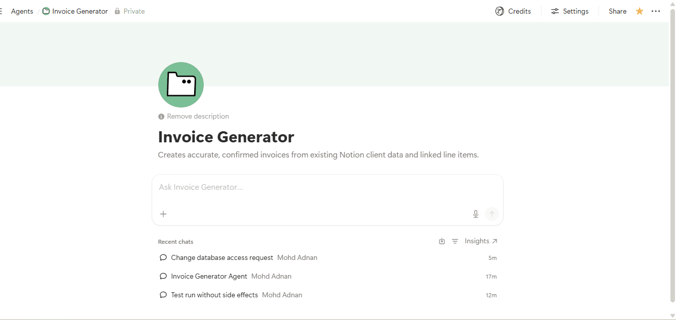 Invoice Generator