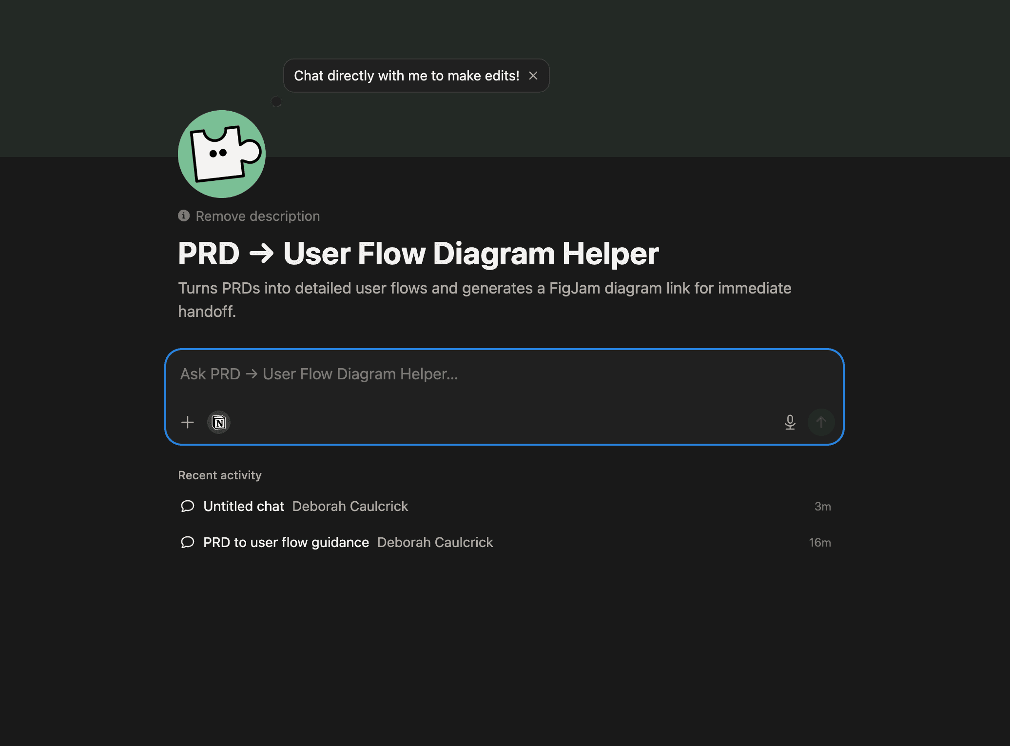 PRD → User Flow Diagram Helper