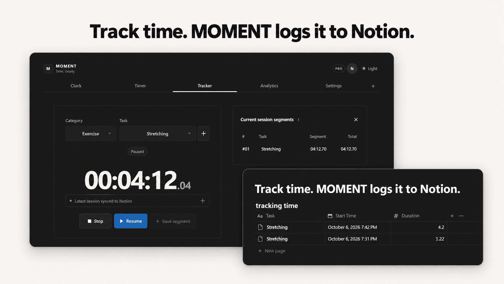Time, clearly.